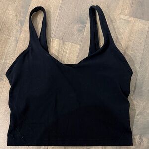 Lululemon Align Cropped Tank Top Size 4 - Black
